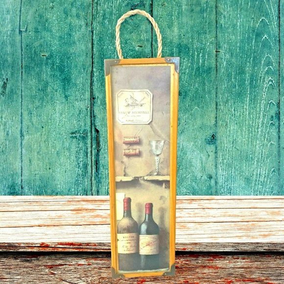 Decorative Beautiful Greenbrier Wooden Wine Box Ca - Picture 2 of 10